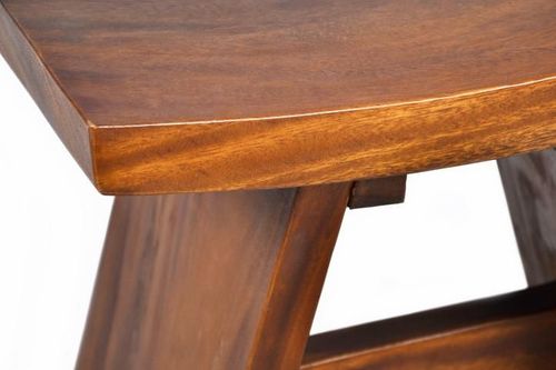 Taboret z drewna suar DIVERO na Arena.pl