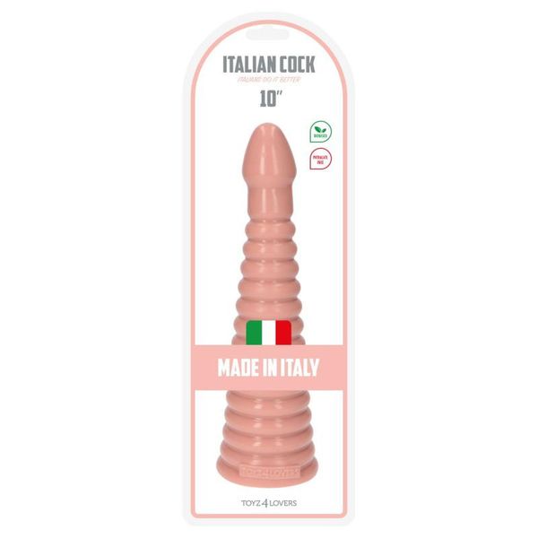 Plug-Italian Cock 10""Flesh zdjęcie 4