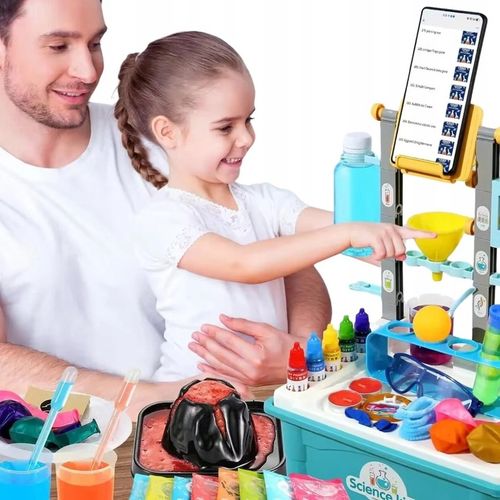 Laboratorium Chemiczne Dla Dzieci - Mały Chemik 270 Szalonych Eksperymentów na Arena.pl