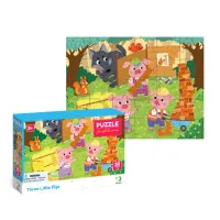 puzzle dodo ”trzy małe świnki” 300695