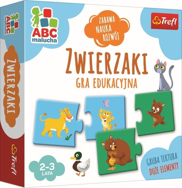 TREFL 01940 Gra Zwierzaki ABC Malucha* zdjęcie 1