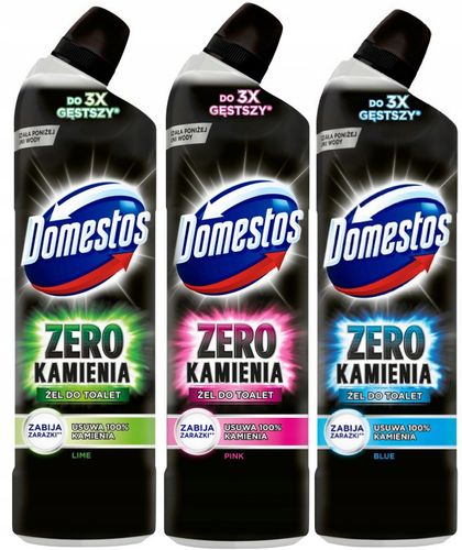Zestaw 3x 750ml Domestos Zero Kamienia na Arena.pl