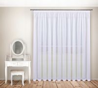 Firana gotowa 300x150,woal,prosta, podwinięcie 5cm