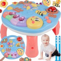 Stolik Interaktywny Panel Edukacyjny Pianinko 2w1