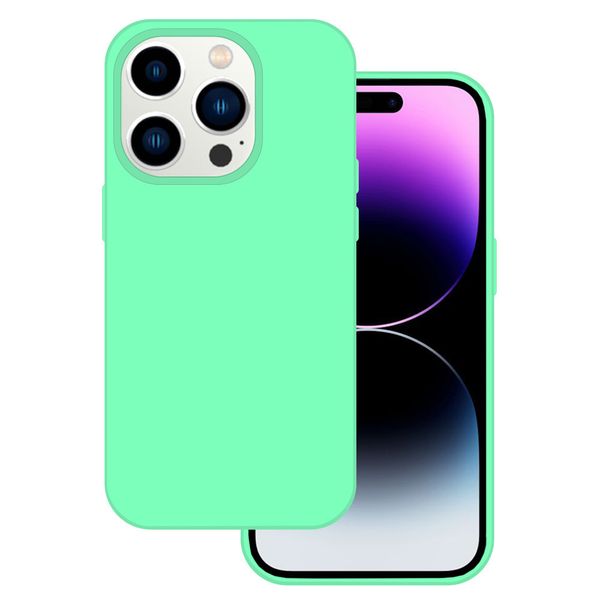 Tel Protect Silicone Premium do Iphone 14 Pro miętowy zdjęcie 1