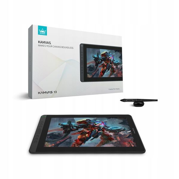 Tablet graficzny HUION Kamvas 13 black zdjęcie 13