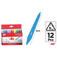 Kredki Woskowe Dwustronne 12 Kol. 0282 A'6