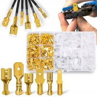 KONEKTORY ZESTAW KONEKTORÓW SAMOCHODOWYCH 600 SZTUK ZŁĄCZKI DO PRZEWODÓW