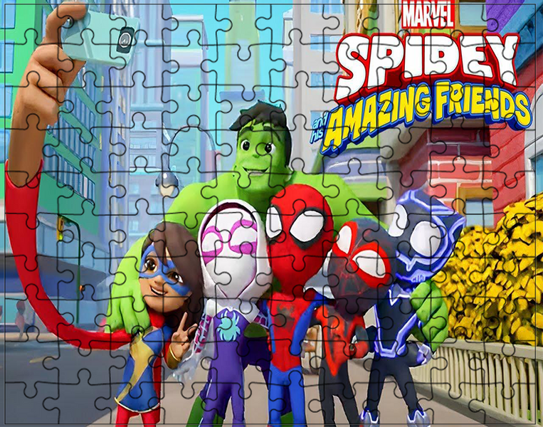 Puzzle Spidey i Przyjaciele zdjęcie 1