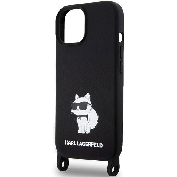 Etui Karl Lagerfeld do iPhone 15, iPhone 14, iPhone 13, Czarny zdjęcie 5