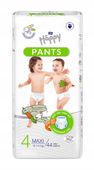 Pieluchomajtki Happy Pants Maxi 8-14kg 44szt opakowanie foliowe