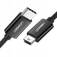 2 x Kabel USB-C UGREEN US242 do mini USB 1m Szybkie Ładowanie 2A