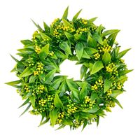 WIANEK NA DRZWI WIOSENNY STROIK DEKORACYJNY DO ZAWIESZENIA NA STÓŁ 30cm