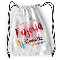 Plecak Dla Studentki Sportowy Szkolny Worek Torba Z Nadrukiem Ze Zdjęciem