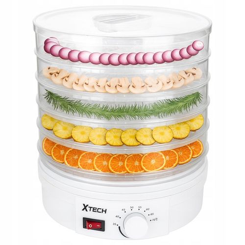 SUSZARKA SPOŻYWCZA DO GRZYBÓW OWOCÓW WARZYW ZIÓŁ ŻYWNOŚCI 5 POZIOMÓW na Arena.pl