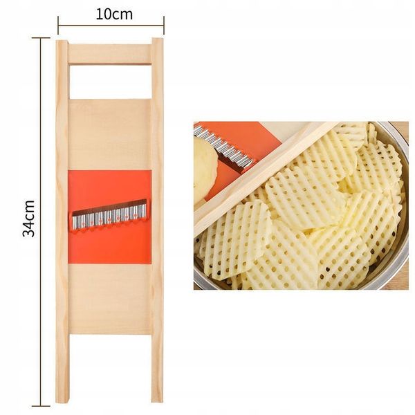 KRAJALNICA SIEKACZ do Ziemniaków FRYTEK Warzyw zdjęcie 8
