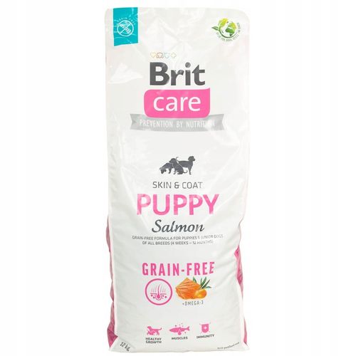 BRIT CARE Dog Grain-free Puppy Salmon 12kg na Arena.pl