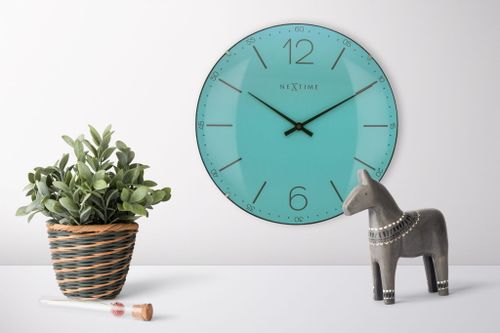Zegar ścienny NeXtime Index Dome 3159 TQ na Arena.pl