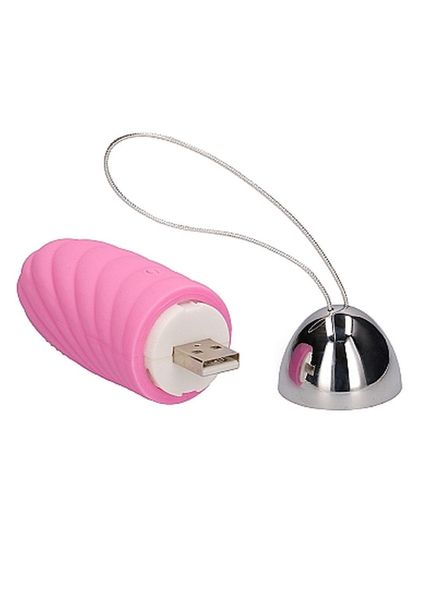 Ethan - Rechargeable Remote Control Vibrating Egg - Pink zdjęcie 5