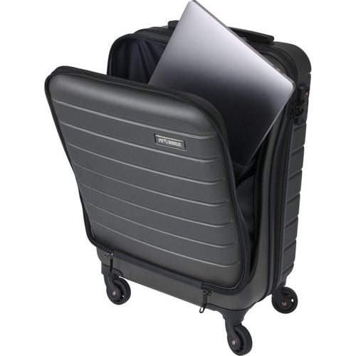 WALIZKA PODRÓŻNA KABINOWA 20 CALI Z KOMORĄ NA LAPTOPA PROWORLD ANTRACYT na Arena.pl