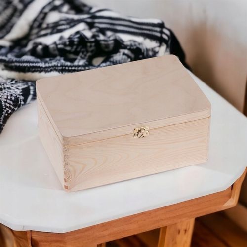 SKRZYNKA DREWNIANA PUDEŁKO Kufer Pojemnik 30x20 ORGANIZER DO DOMU DECOUPAGE na Arena.pl