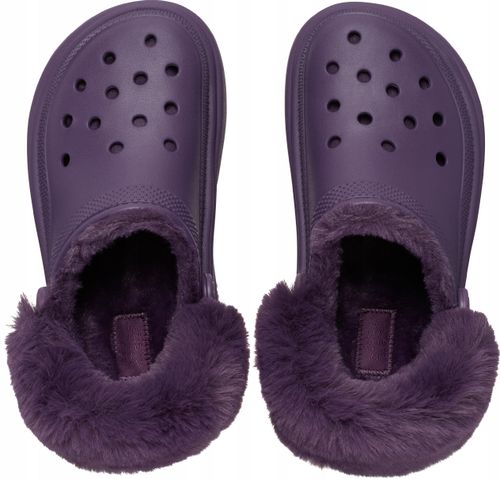 Crocs Damskie Ocieplane Chodaki Buty Platforma Stomp Lined Clog 42-43 na Arena.pl