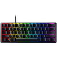 razer klawiatura gamingowa przewodowa huntsman v3 pro mini, układ us