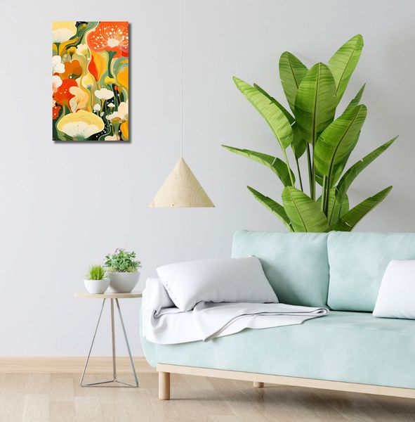 Obraz 30x50cm Kwiatowy Raj zdjęcie 2
