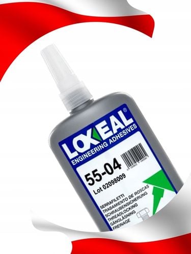 LOXEAL 55-04 KLEJ ZABEZPIECZANIE GWINTÓW ŚREDNIO DEMONTOWALNY 250 ml na Arena.pl