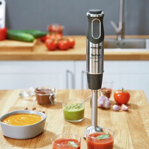 2w1 Blender ręczny TEFAL QUICKCHEF HB6598 Stalowe ostrza 1000 W na Arena.pl