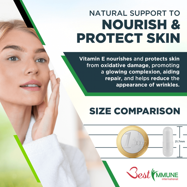 Witamina E 500IU Naturalna Ulepszona Formuła Biodostępna zdjęcie 6