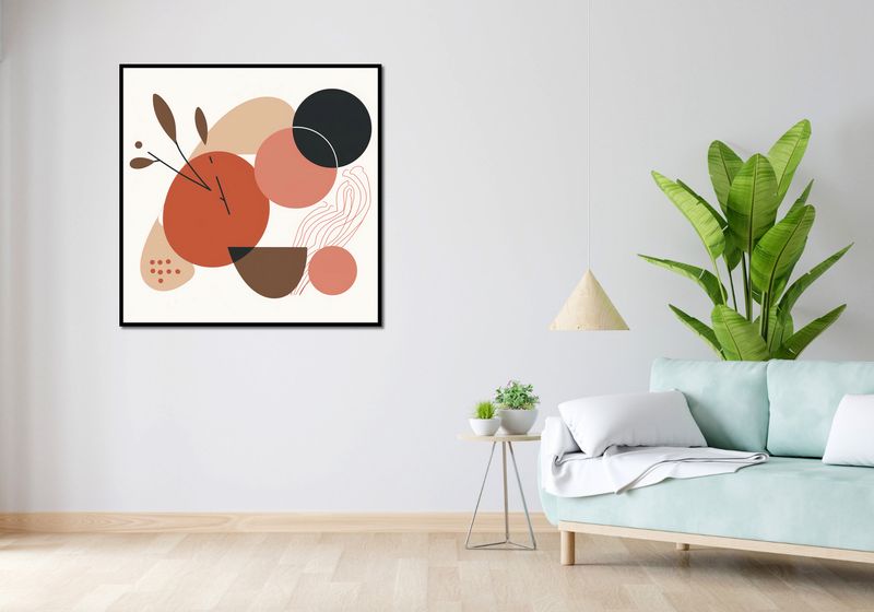 Plakat 100x100cm Szkic Warstw zdjęcie 4