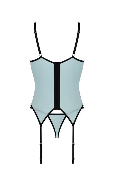 Bielizna-Sidra Corset Minty S/M zdjęcie 4