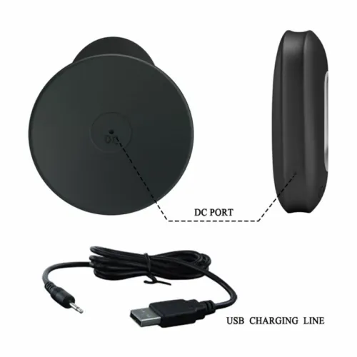 mr. play wibrujący korek intymny 12 trybow czarny pilot usb silikon na Arena.pl