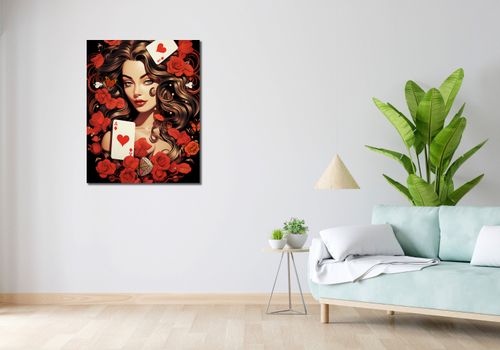 Obraz 70x90cm Różany Hazard na Arena.pl