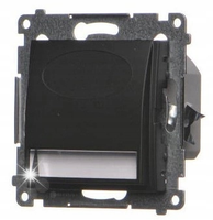 SIMON 54 OPRAWA OŚWIETLENIOWA LED, 230 V AC, 1.1 W, 5900 K CZARNY