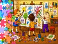 Puzzle tradycyjne - Bolek i Lolek