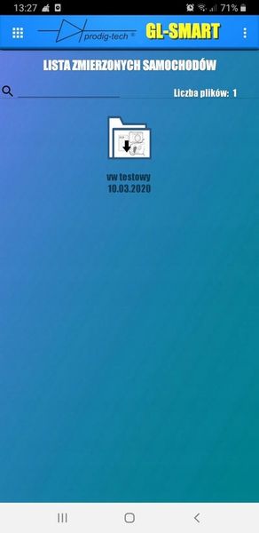 MIERNIK GRUBOŚCI LAKIERU TESTER ANDROID iOS ProdigTech GL-SMART-S zdjęcie 5