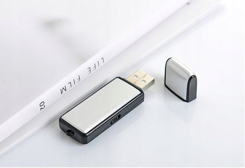Mini dyktafon szpiegowski detekcja głosu pendrive 8GB USB na Arena.pl