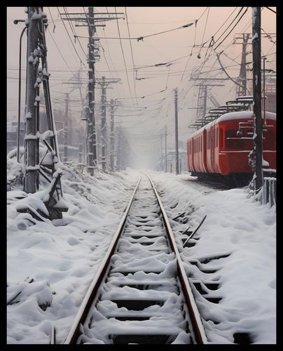 Plakat 40x50cm Podróż po Torach na Arena.pl