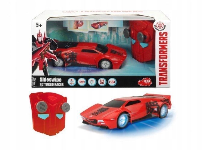 TRANSFORMERS RC TURBO SIDESWIPE DICKIE TOYS zdjęcie 4