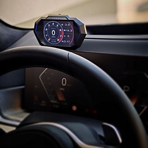 Komputer Pokładowy HUD Wyświetlacz LCD OBDII USB-C GPS Kasowanie Błędów na Arena.pl