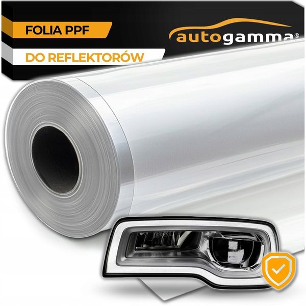 Folia PPF Do Reflektorów Lamp Samochodowych 30x100cm Premium Clear zdjęcie 2
