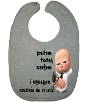 Śliniaczek Bawełniany Szef