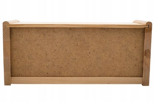 CHLEBAK POJEMNIK NA PIECZYWO DREWNIANY JEDNOCZĘŚCIOWY NATURALNY DUŻY 40x27 na Arena.pl