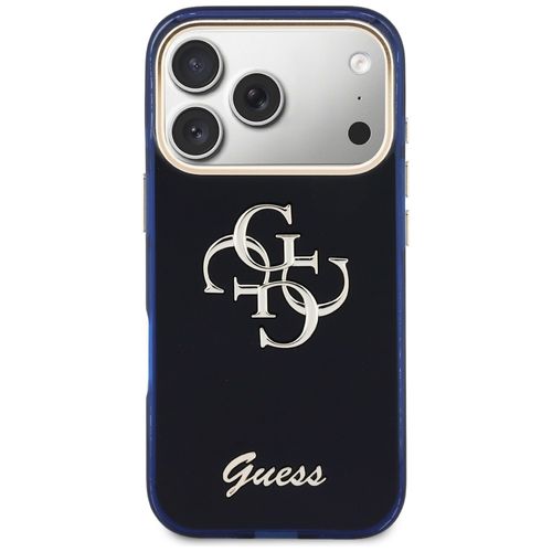 etui guess iml 4g script metal do iphone 17 pro niebieski na Arena.pl