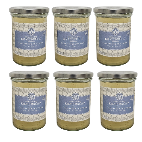 6 x Bulion kozi gotowany na kościach dla psa 400 ml | alergia pokarmowa na Arena.pl