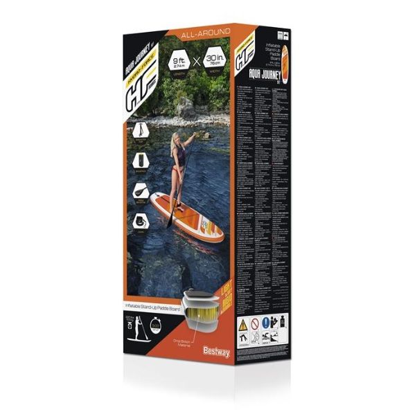 Deska SUP Aqua Journey Hydro-Force 247x76x12 zestaw 7w1 Bestway 65349 zdjęcie 13