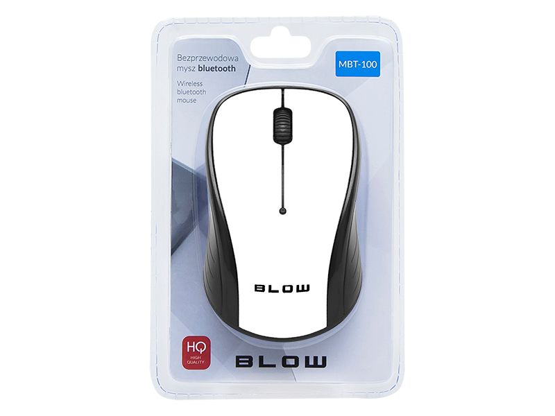 Mysz BLUETOOTH BLOW MBT-100 biała zdjęcie 1