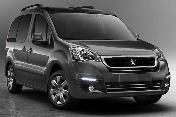 PEUGEOT Partner Tepee - Listwy CHROM GRILL atrapa zdjęcie 4